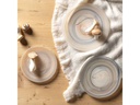 Leonardo Frühstücks- &amp; Dessertteller Alabastro Ø 21 cm, 2 Stück,Beige