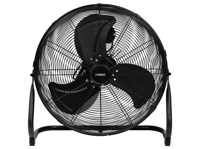 FURBER Bodenventilator Vayu-Industry 20 Schwarz matt