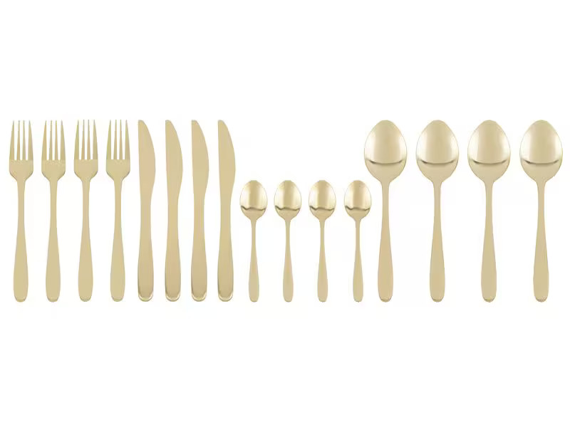 FURBER Besteck-Set 16-teilig, Gold