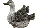 Dameco Dekofigur Ente Grau, 31.8 x 18.7 x 23.5 cm