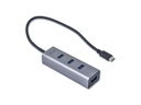i-tec USB-Hub USB-C Metal 4x USB 3.0