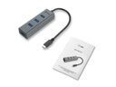 i-tec USB-Hub USB-C Metal 4x USB 3.0
