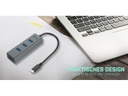 i-tec USB-Hub USB-C Metal 4x USB 3.0