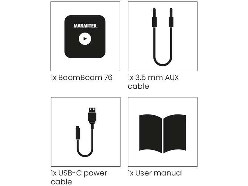 Marmitek Bluetooth Empfänger BoomBoom 76