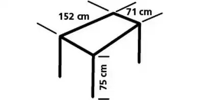 Eurotrail Campingtisch Pavillon S