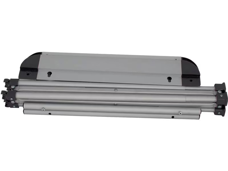 Eurotrail Campingtisch Burzet mit rollbarer Tischplatte 52 x 52 cm