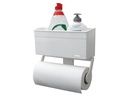 Eurotrail Papierrollen-Halter mit Saugnäpfen Weiss