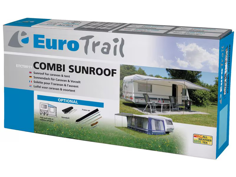 Eurotrail Sonnendach Combi, 611 cm x 240 cm