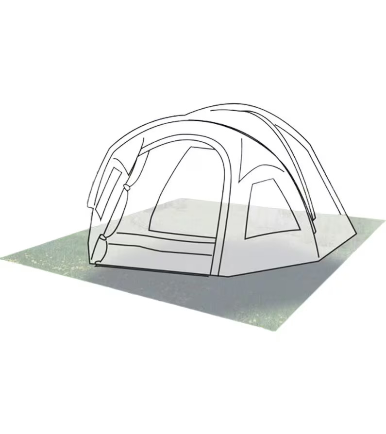 Eurotrail Zeltunterlage 400 cm x 250 cm