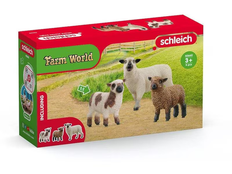Schleich Spielfigurenset Farm World Schaffreunde