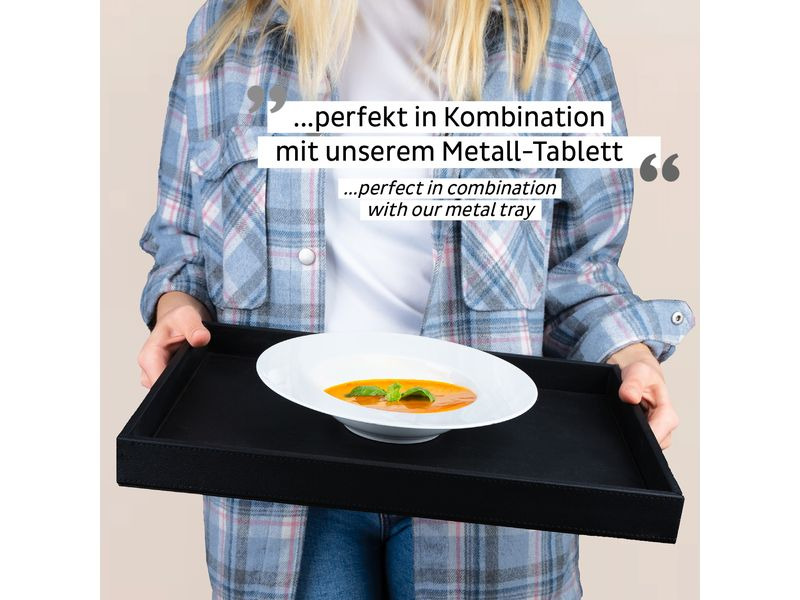 Silwy Magnet-Gourmet-Teller Weiss