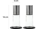 Silwy Magnet-Gewürzmühlen 2er-Set
