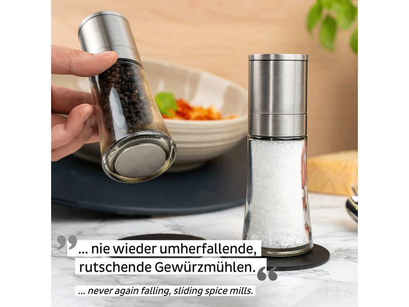 Silwy Magnet-Gewürzmühlen 2er-Set