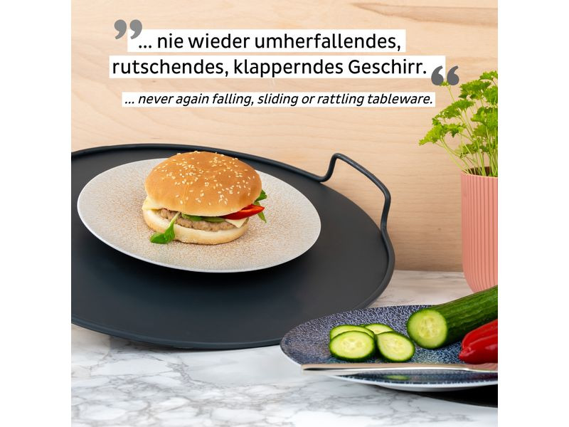 Silwy Magnet-Frühstücksteller Beige