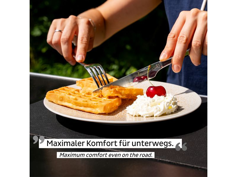 Silwy Magnet-Frühstücksteller Beige