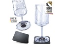 Silwy Outdoor-Weinglas Hightech-Kunststoffgläser, 2er-Set