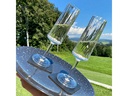 Silwy Outdoor-Champagnerglas Hightech-Kunststoffgläser, 6er-Set