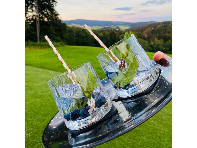 Silwy Outdoor-Becher Hightech-Kunststoffgläser, 2er-Set Tumbler