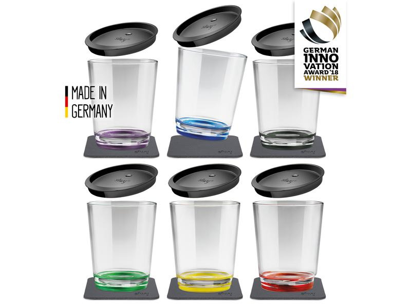 Silwy Magnet-Trinkbecher, 6er-Set