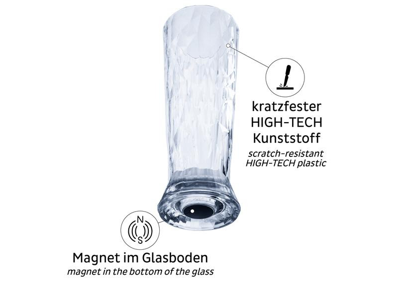 Silwy Magnet-Kunststoffgläser Bier