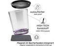 Silwy Magnet-Kunststoff-Trinkbecher Triple Lila