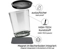 Silwy Magnet-Kunststoff-Trinkbecher Triple Grau