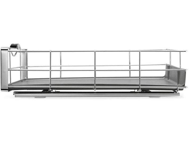 Simplehuman Regal Organizer 50.2 x 50.8 cm, Grau/Silber