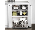 Simplehuman Regal Organizer 50.2 x 50.8 cm, Grau/Silber