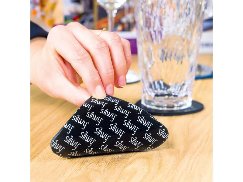 Silwy Untersatz Metall Nano Gel für Magnetgläser