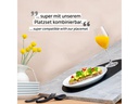Silwy Porzellan-Magnetteller 2er-Set