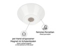 Silwy Porzellan-Magnet-Bowls 2er-Set