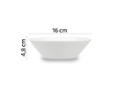 Silwy Porzellan-Magnet-Bowls 2er-Set