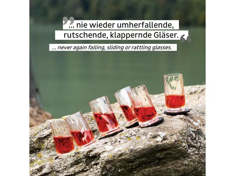 Silwy Magnet-Kunststoffgläser Shot