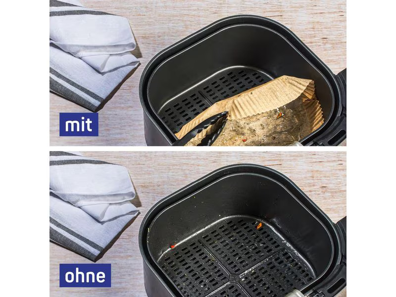 Toppits Backpapier für Heissluftfritteusen 20 Stück