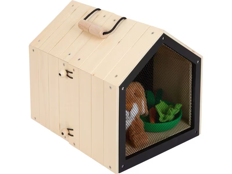 small foot Hasenstall mit Auslauf