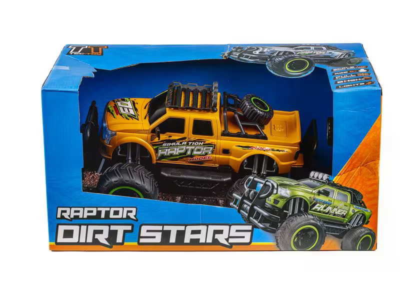 TEC-TOY Monster Truck Raptor Gelb, 1:12