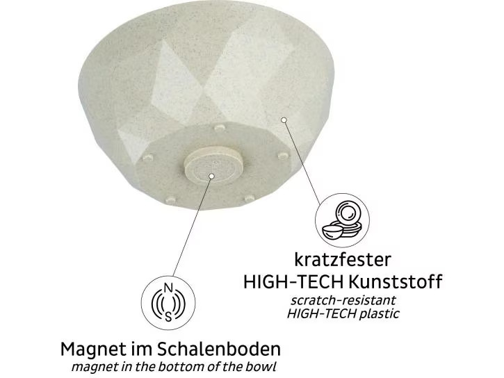 Silwy Super Magnet Bowl, Sand