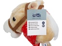 small foot Steckenpferd «Rocky» Beige/Nature/Rot