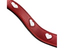 Hunter Verstellbare Führleine Love, 13/200, Rot/Schwarz