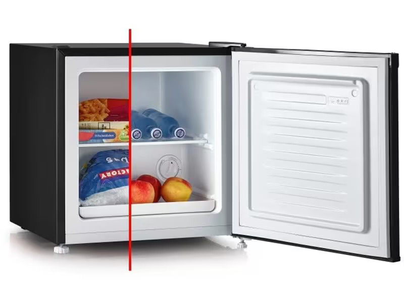 Severin Kühlschrank GB8880 Schwarz, Rechts