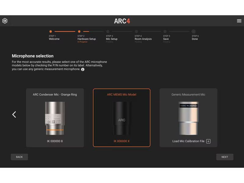 IK Multimedia Raumkorrektursystem ARC 4 Upgrade