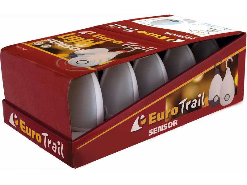 Eurotrail Campinglampe Nachtlicht mit Bewegungsmelder