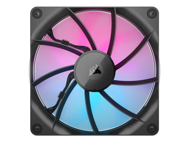 Corsair PC-Lüfter iCUE LINK RX140 RGB Schwarz, 2er Starter-Kit