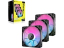 Corsair PC-Lüfter iCUE LINK RX120 RGB Schwarz, 3er Starter-Kit