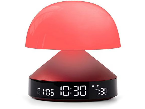 Lexon Lichtwecker Mina Sunrise Bordeaux