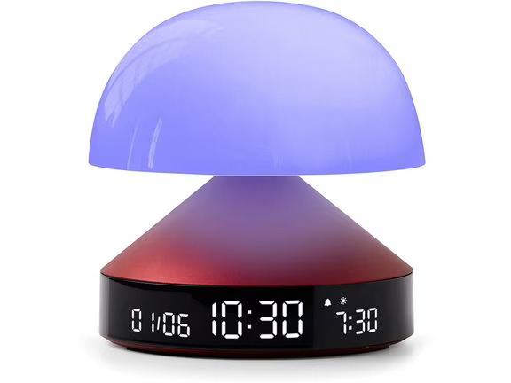 Lexon Lichtwecker Mina Sunrise Bordeaux