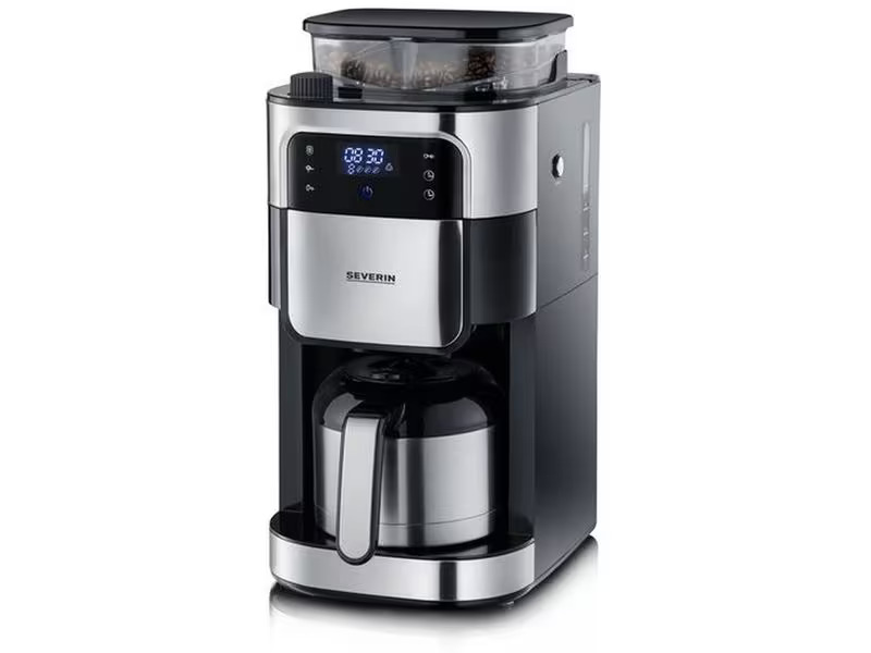 Severin Filterkaffeemaschine KA 4814 Schwarz/Silber