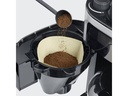 Severin Filterkaffeemaschine KA 4814 Schwarz/Silber