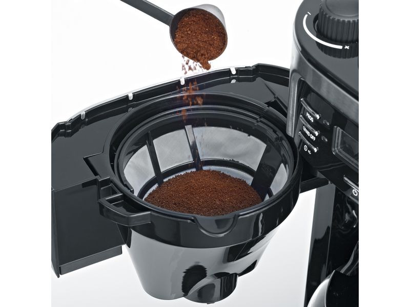 Severin Filterkaffeemaschine KA 4810 Schwarz/Silber
