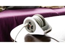 STEFFEN Kabelrolle mit Griff 4 x T13, Weiss / Grau, 7 m Kabel